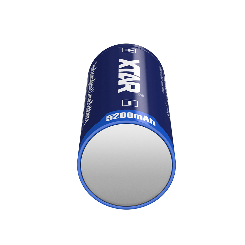 Xtar 26650 3.6V/3.7V LED Flashlight 5200mAh Rechargeable Battery | 1 Pack