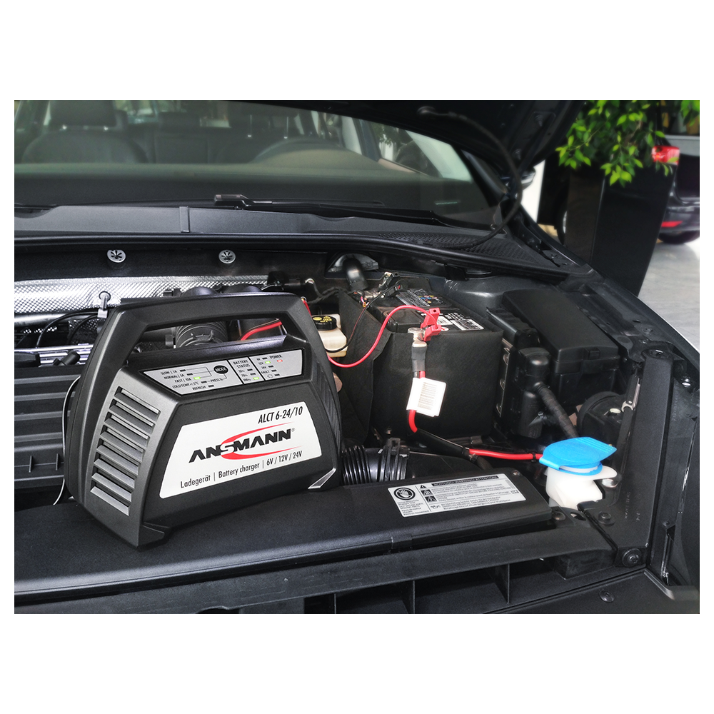 Ansmann ALCT 4.5Ah-240Ah 6V, 12V, 24V Lead Acid Battery Charger