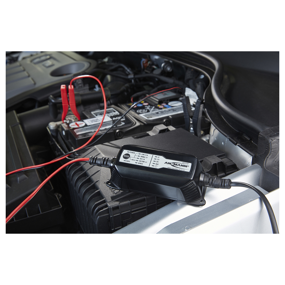 Ansmann ALCT 1.2Ah-80Ah 6V, 12V, 24V Lead Acid Battery Charger