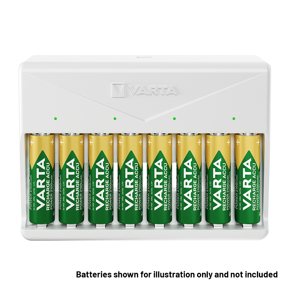 Varta Multi-Charger + 8 Channel Battery Charger for AA/AAA Batteries