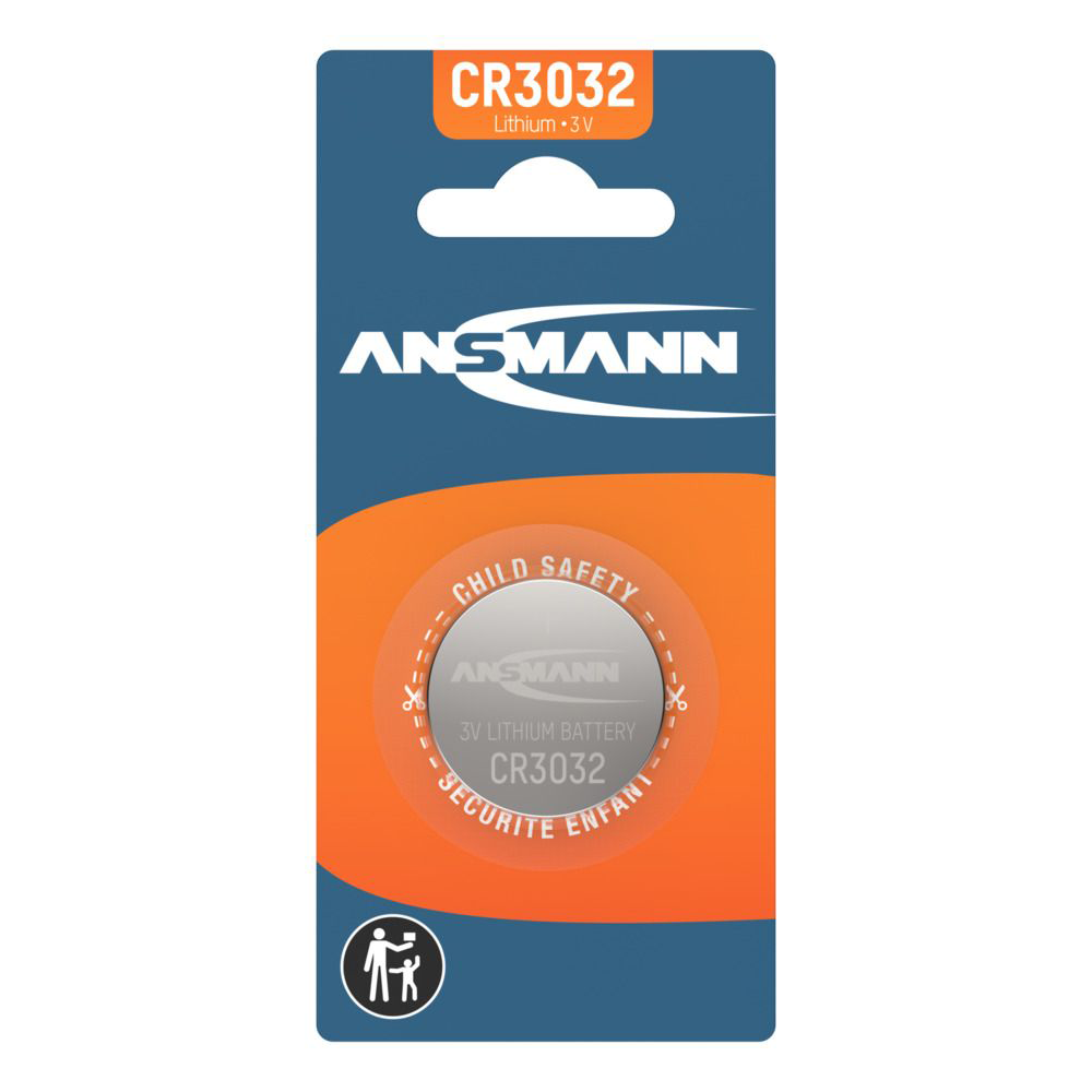 Ansmann CR3032 Lithium Coin Cell | 1 Pack