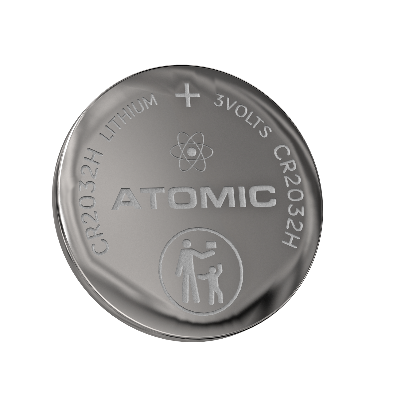 Atomic CR2032H 3V Coin Cell Battery | 1 Pack