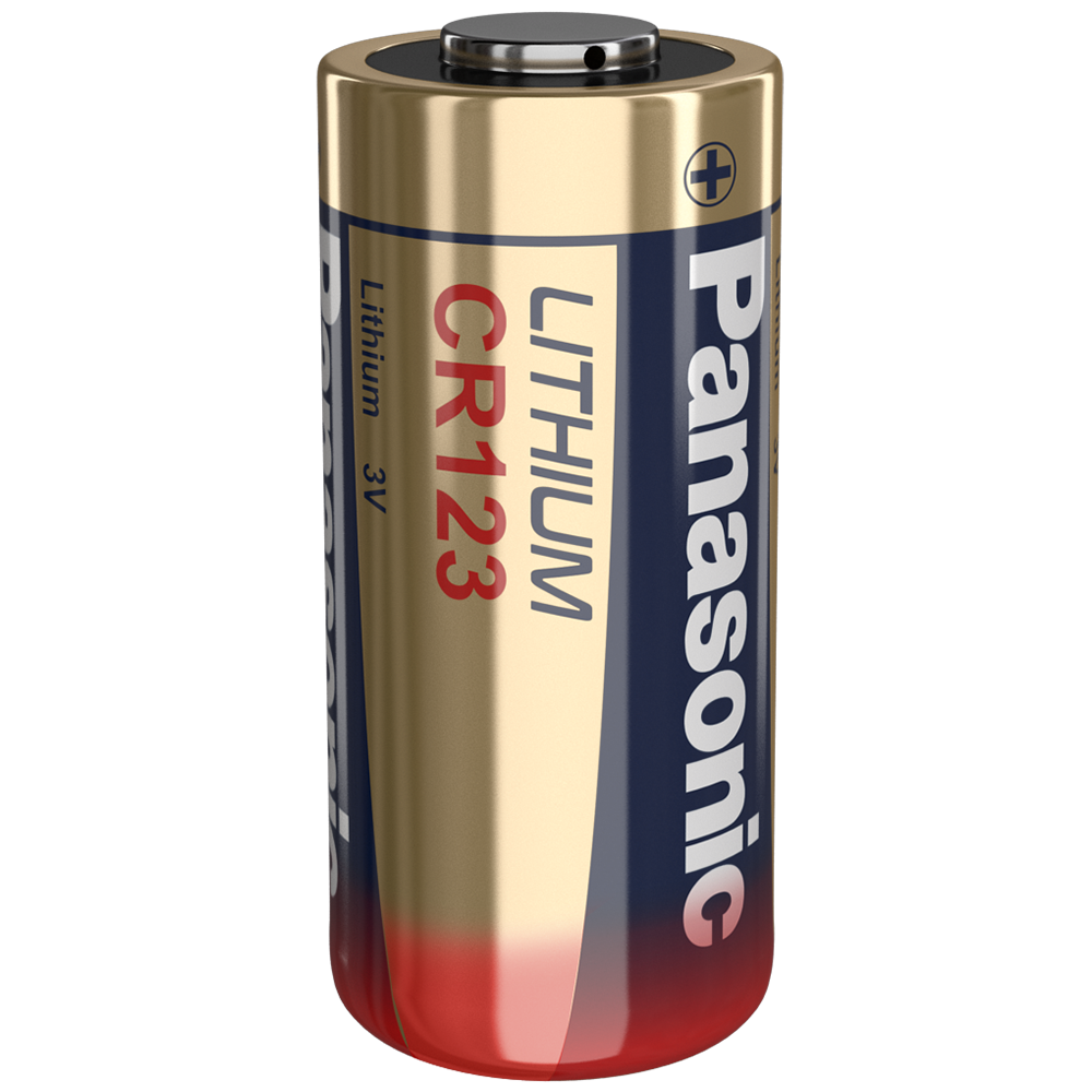 Panasonic CR123A Lithium Battery | 10 Pack