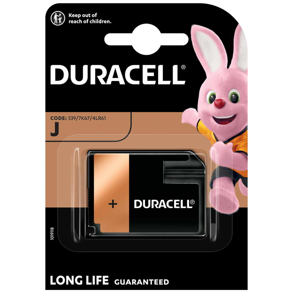 Duracell J 4LR61 7K67 6V Medical Battery | 1 Pack