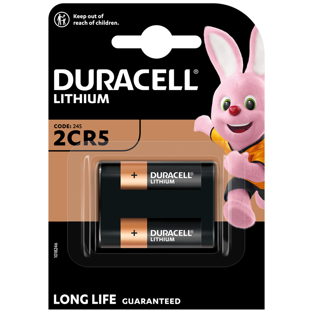 Duracell Lithium DL245 (2CR5) Battery | 1 Pack