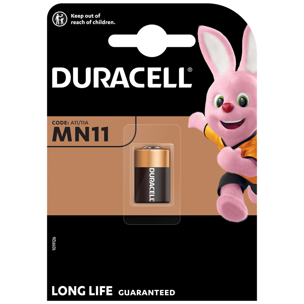 Duracell MN11 A11 11A Batteries | 1 Pack