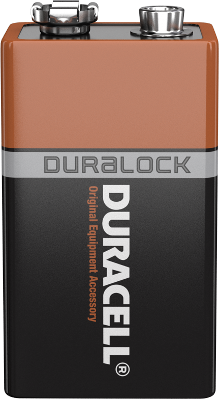 Duracell Plus 9V PP3 6LR61 Batteries Bulk | 10 Pack