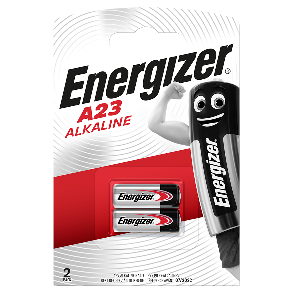 Energizer A23 MN21 LRV08 Batteries | 2 Pack