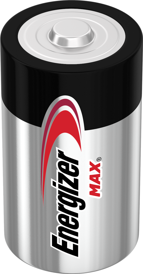 Energizer Max D LR20 Alkaline Batteries | 4 Pack