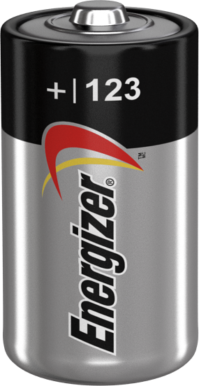 Energizer 123 CR123A Lithium Batteries | 2 Pack