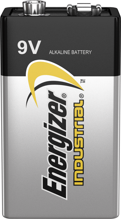 Energizer Industrial 9V PP3 6LR61 Batteries | Box of 12