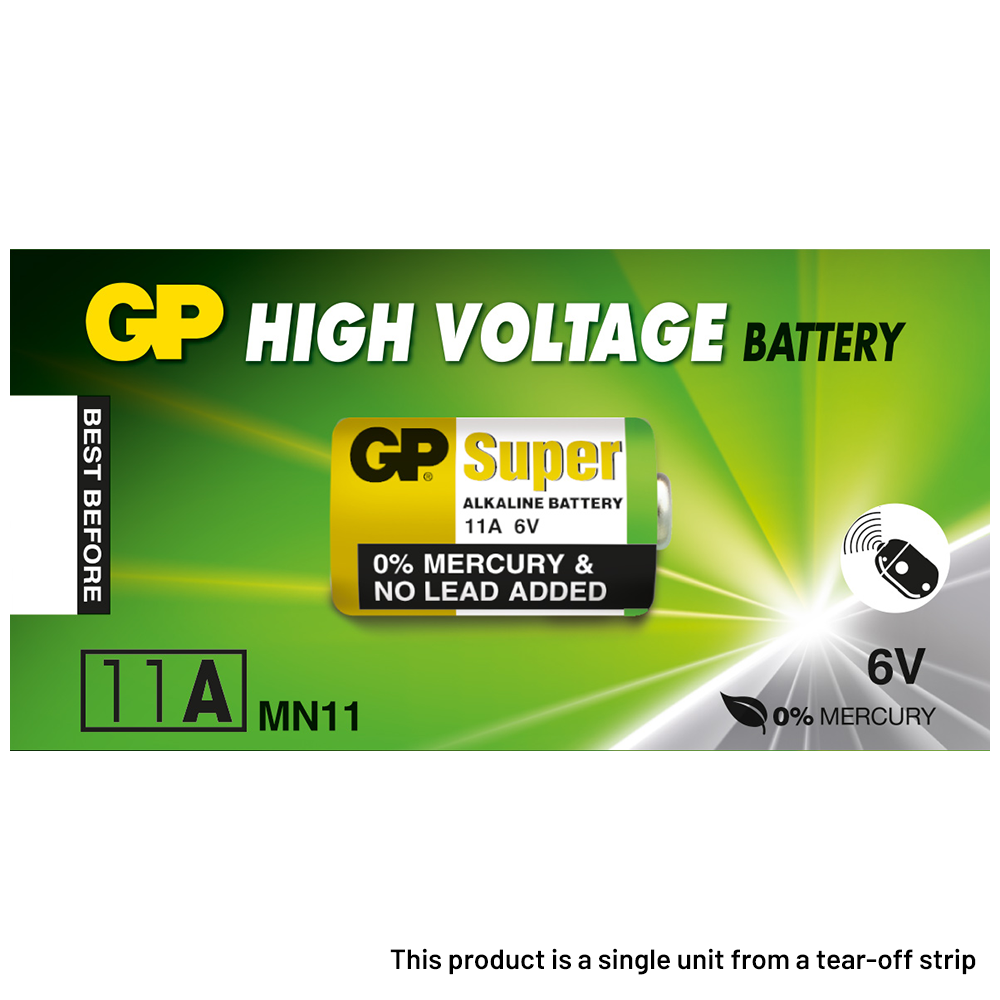 GP 11A A11 Batteries | 1 Pack