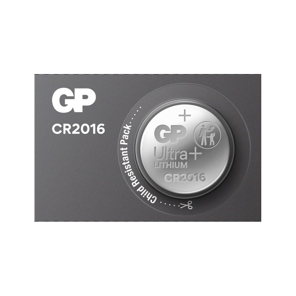 GP CR2016 Coin Cell Batteries | 1 Pack