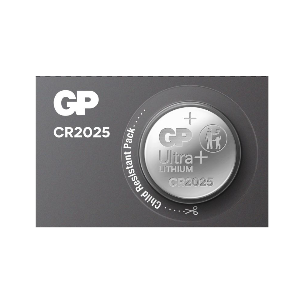 GP CR2025 Coin Cell Batteries | 1 Pack