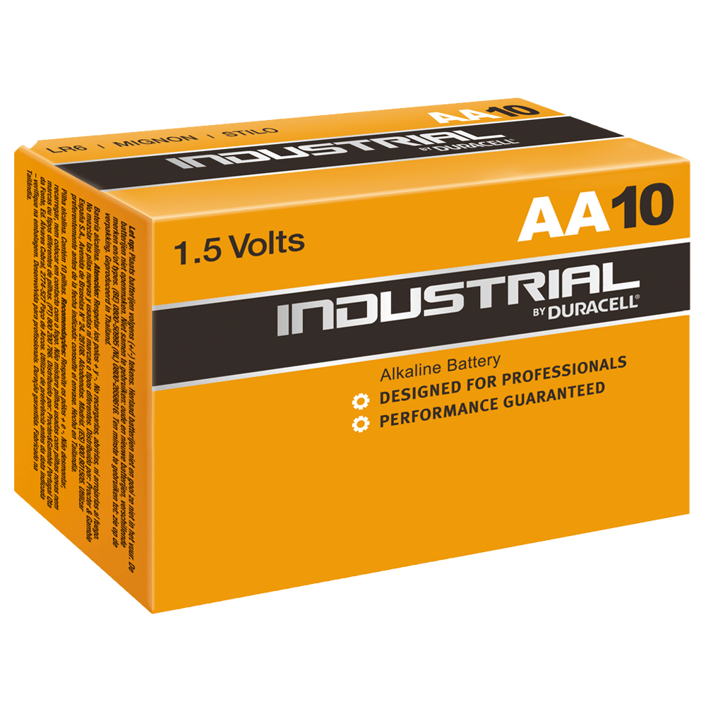Industrial By Duracell (Procell) AA LR6 ID1500 Batteries | Box of 10