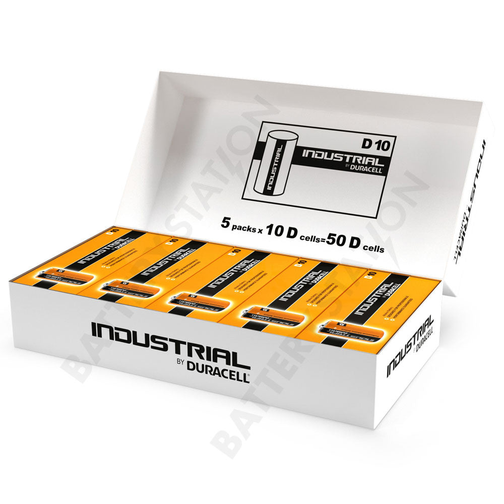 Industrial By Duracell (Procell) D LR20 ID1300 Batteries | Box of 50