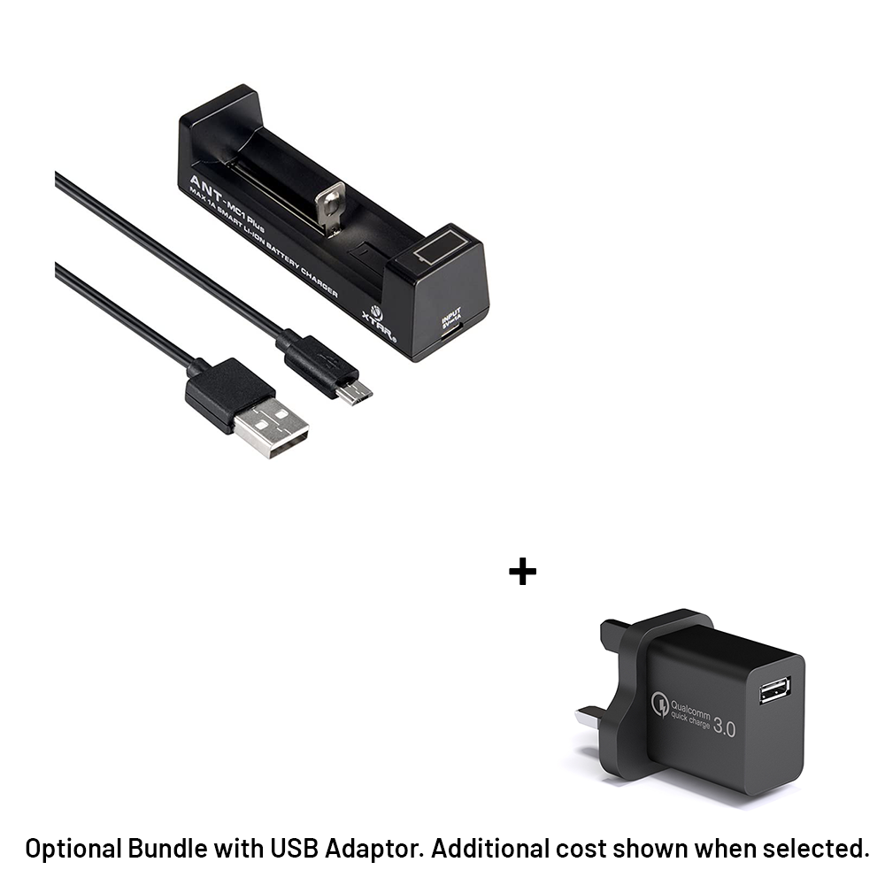 Xtar MC1 Plus ANT Portable USB Battery Charger Set for Li-ion Batteries