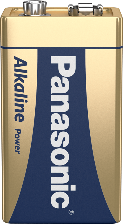 Panasonic Alkaline Power (Bronze) 9V PP3 6LR61 Battery | 1 Pack