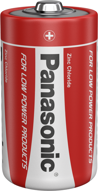 Panasonic Zinc C LR14 Batteries | 2 Pack