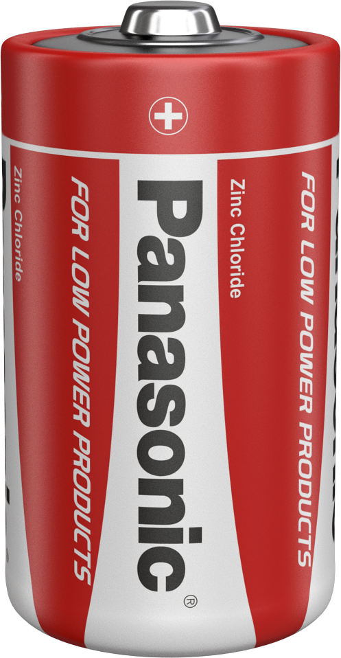 Panasonic Zinc D LR20 Batteries | 2 Pack