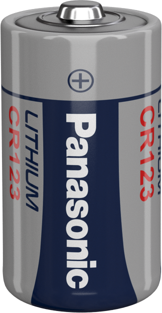 Panasonic CR123A Lithium Battery | 1 Pack