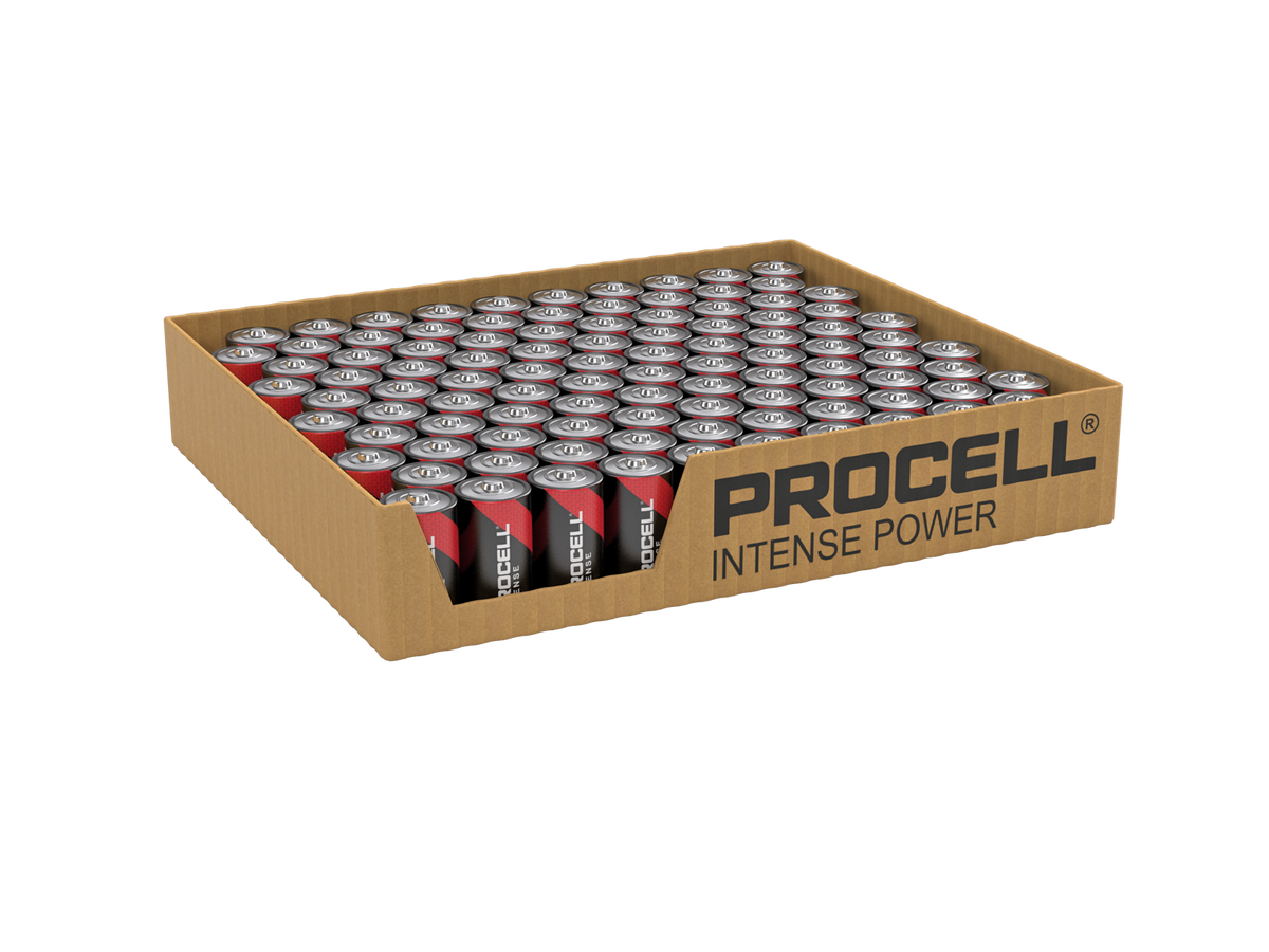 Duracell Procell Intense D LR20 PC1300 Batteries | Tray of 100