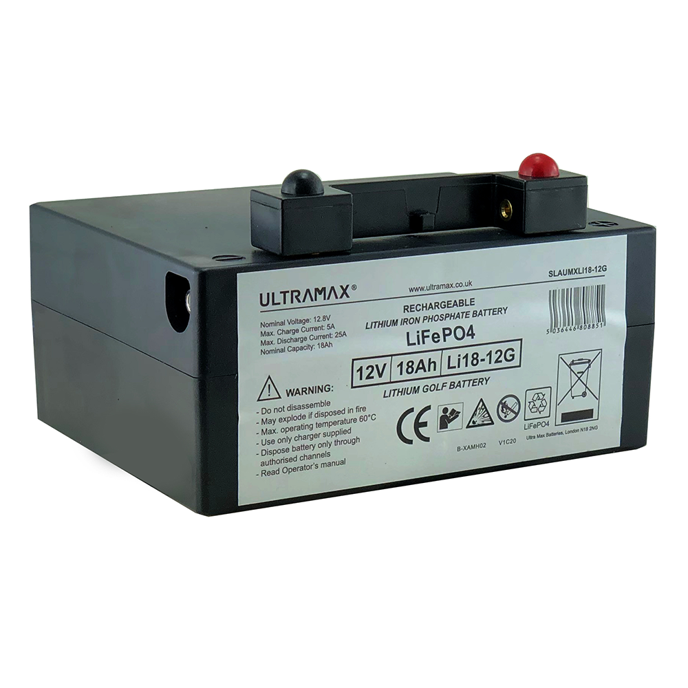 Ultramax Lithium Golf Caddy Battery 18-12