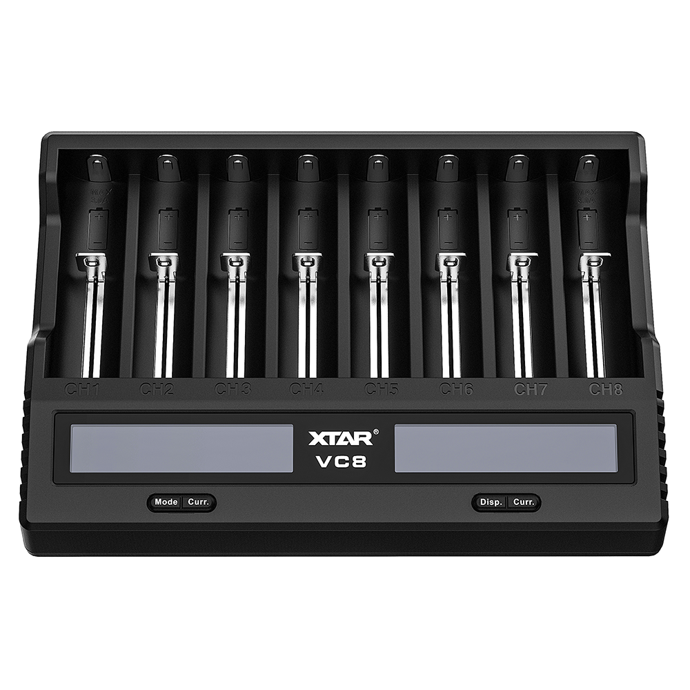 Xtar VC8 Fast USB Battery Charger for Li-ion Batteries