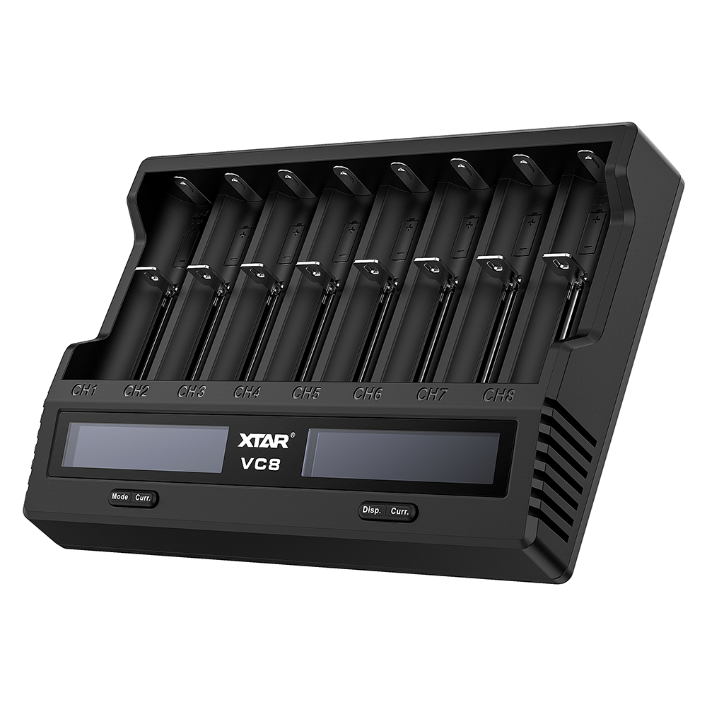 Xtar VC8 Fast USB Battery Charger for Li-ion Batteries