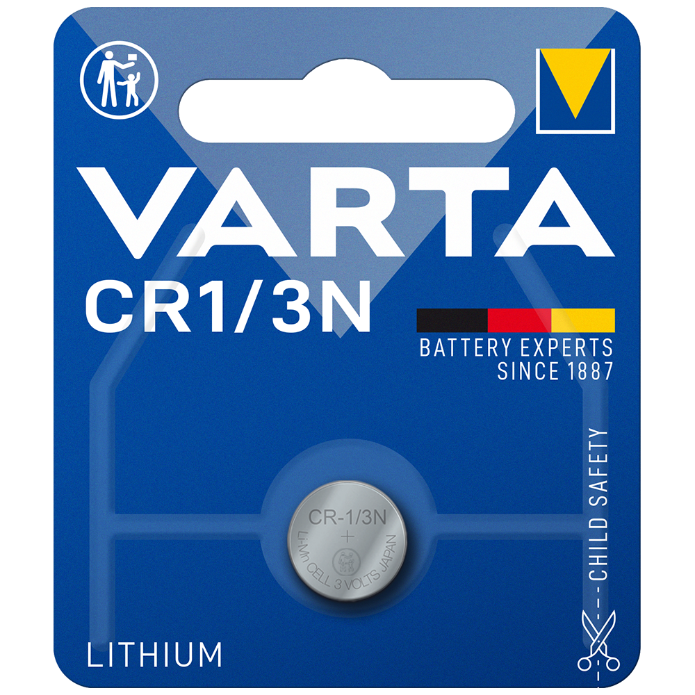 Varta CR1/3N 2L76 Lithium Battery | 1 Pack