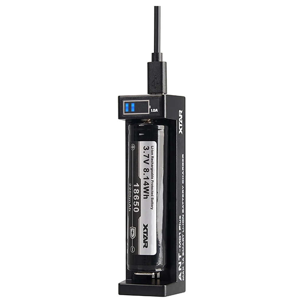 Xtar MC1 Plus ANT Portable USB Battery Charger Set for Li-ion Batteries