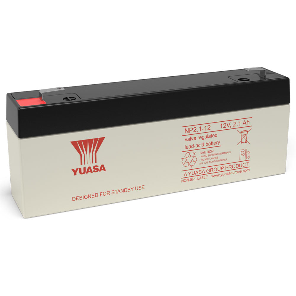 Yuasa NP2.1-12 VRLA Sealed Lead Acid Battery | 1 Pack