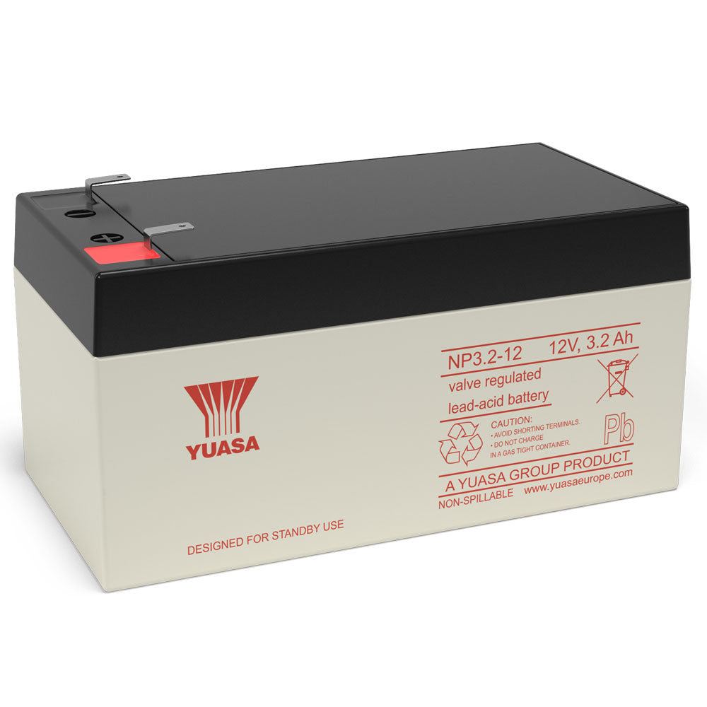 Yuasa NP3.2-12S VRLA Sealed Lead Acid Battery | 1 Pack