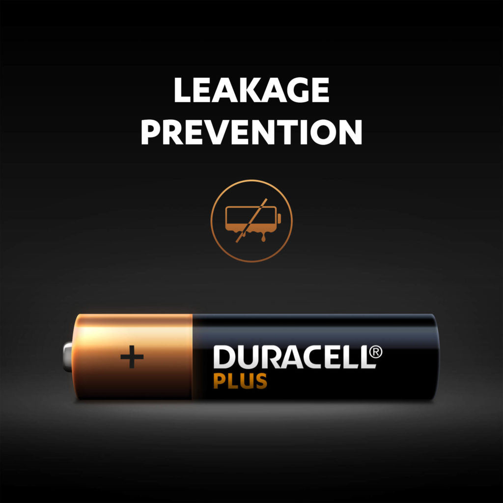 Duracell Plus AAA LR03 Batteries | 20 Pack