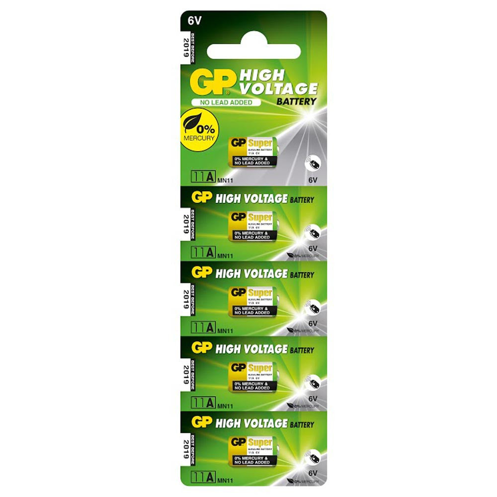 GP 11A A11 Batteries | 5 Pack