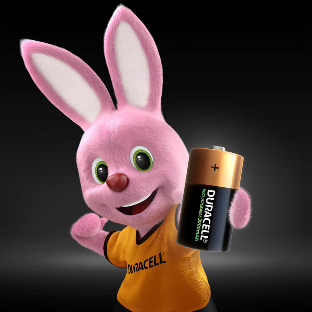 Duracell Rechargeable C HR14 3000mAh Rechargeable Batteries | 2 Pack