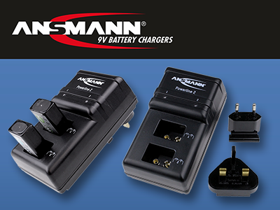 Ansmann 9V Battery Chargers