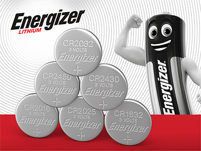 Energizer Coin & Button Cell Batteries