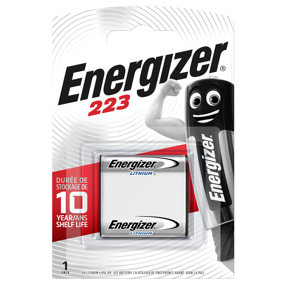 Energizer 223 CRP2P Lithium Battery | 1 Pack
