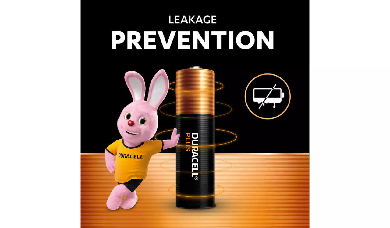 Duracell Plus AA LR6 Batteries | 12 Pack