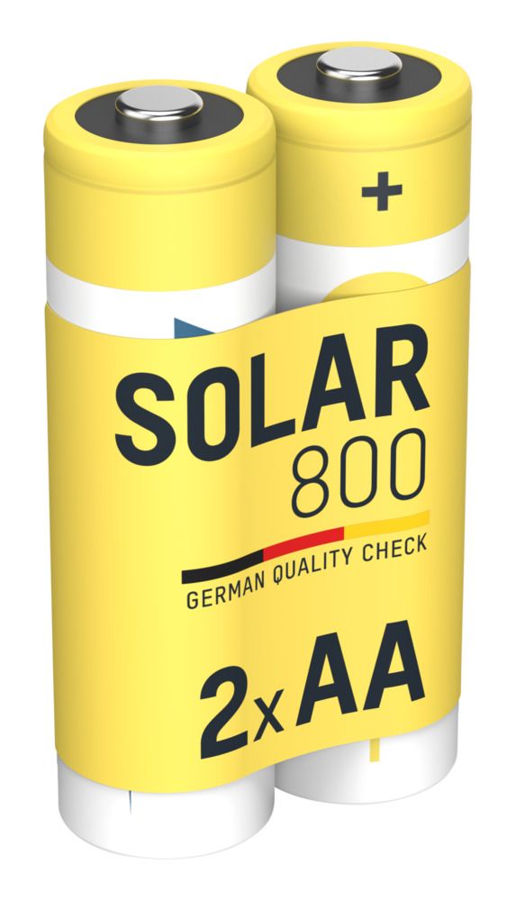 Ansmann Solar Garden Lights 800mAh AA HR6 Rechargeable Batteries | 2 Pack