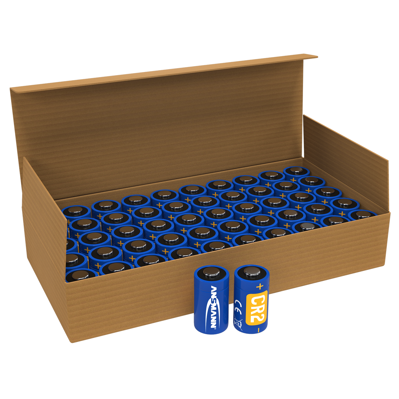 Ansmann Bulk CR2 Batteries | Box of 50