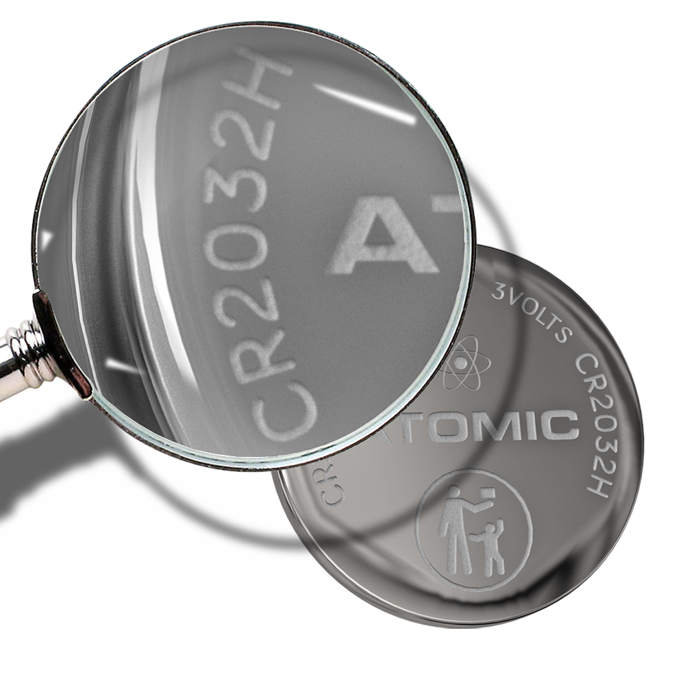 Atomic CR2032H 3V Coin Cell Battery | 1 Pack
