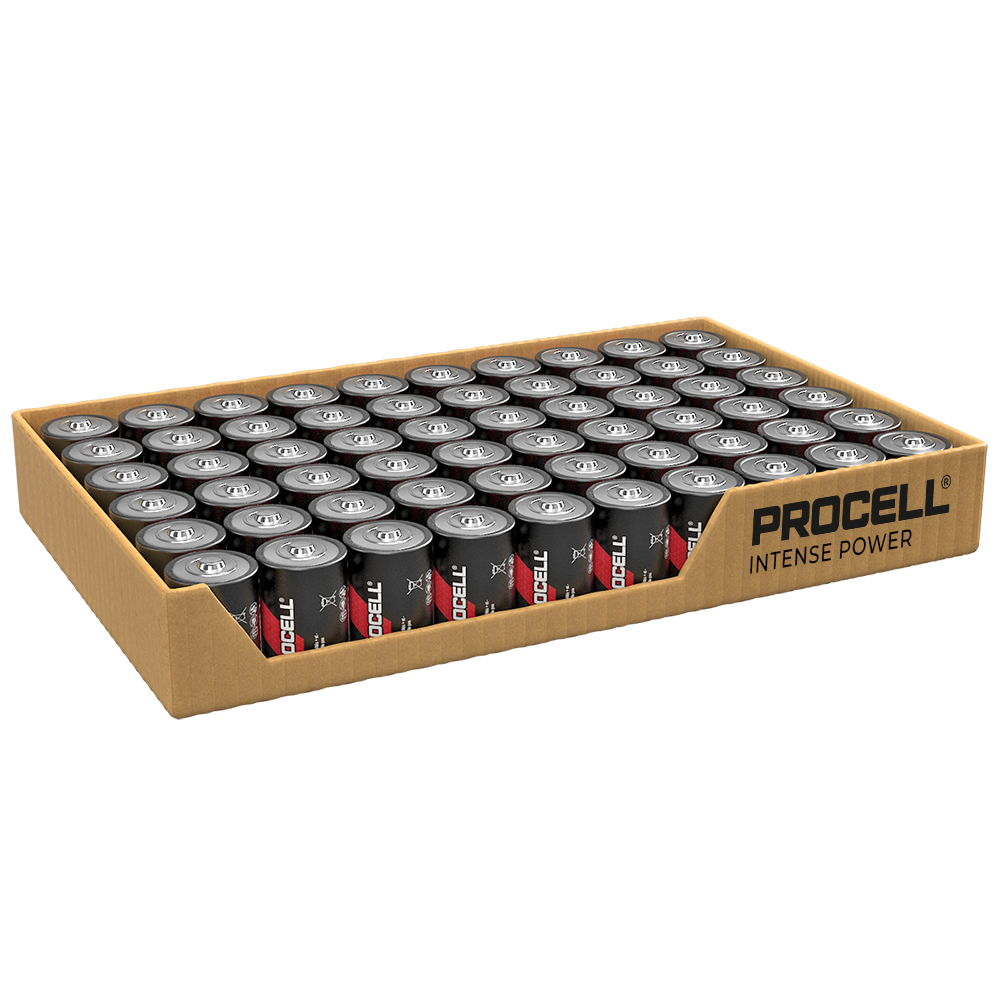 Duracell Procell Intense D LR20 PC1300 Batteries | Tray of 60
