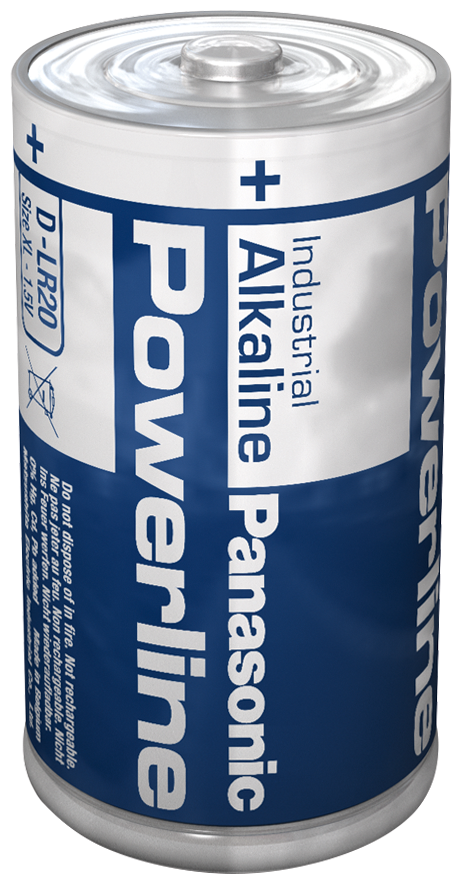 Panasonic Powerline D LR20AD Industrial Batteries | Box of 10