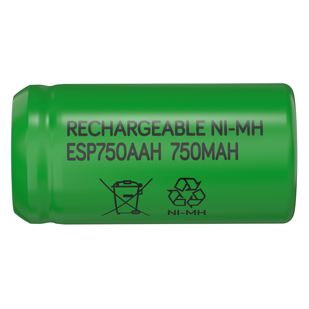 ESP 750mAh 2/3AA Rechargeable NiMH Battery | 1 Pack