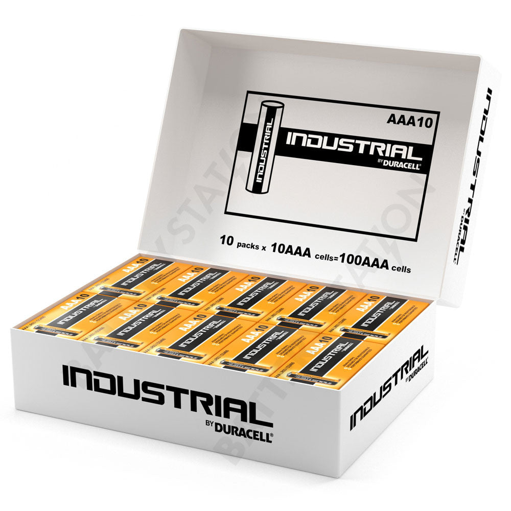 Industrial By Duracell (Procell) AAA LR03 ID2400 Batteries | Box of 100