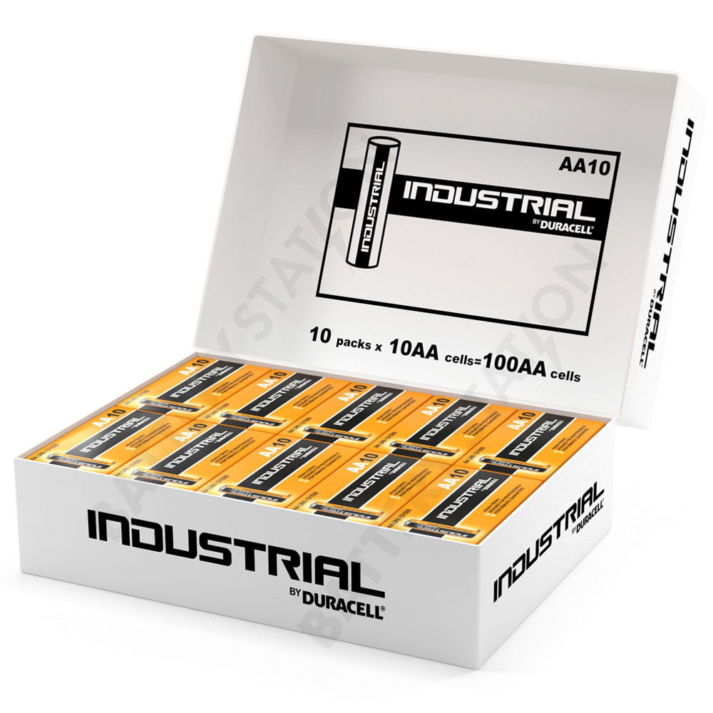 Industrial By Duracell (Procell) AA LR6 ID1500 Batteries | Box of 100