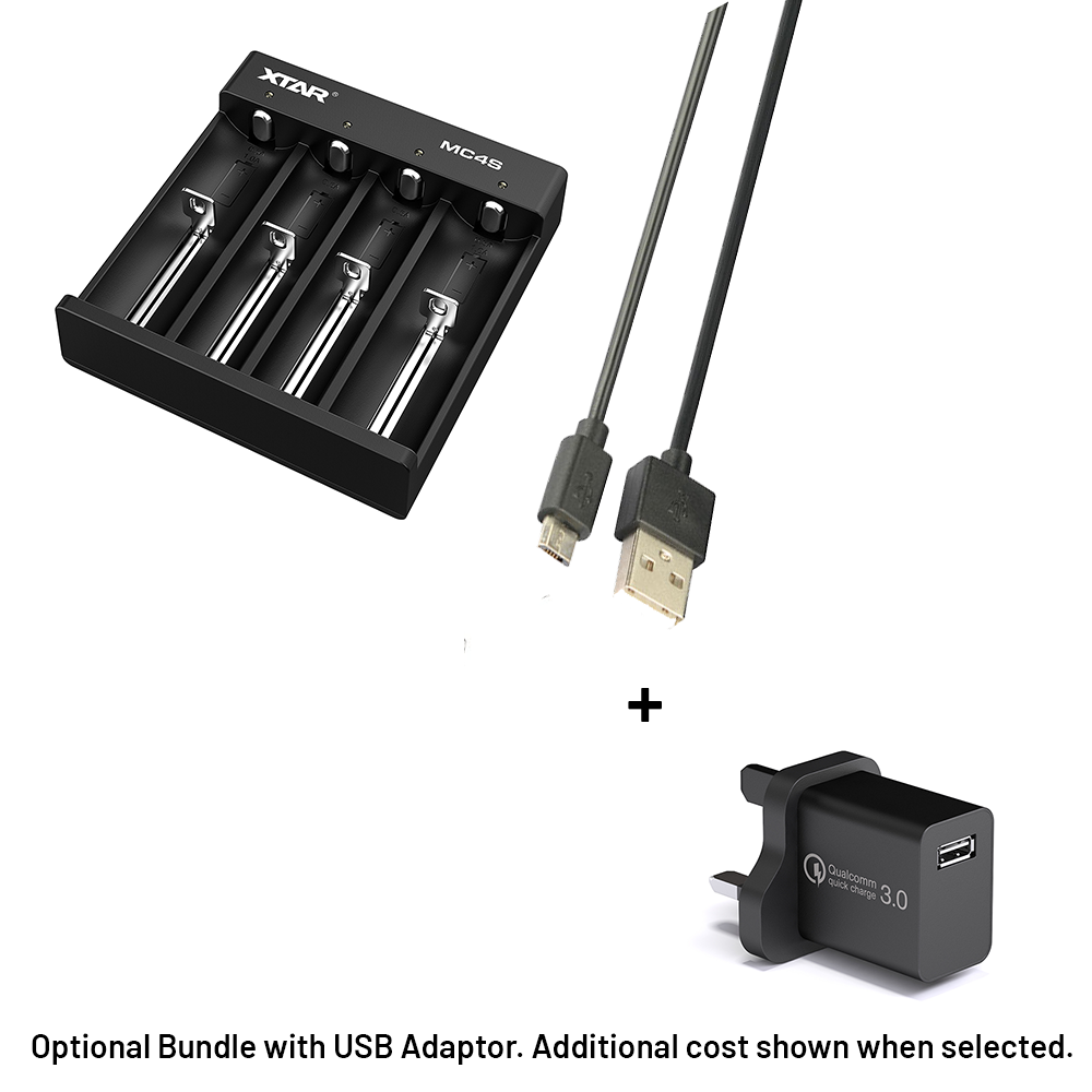 Xtar MC4S Charger for Li-ion Batteries