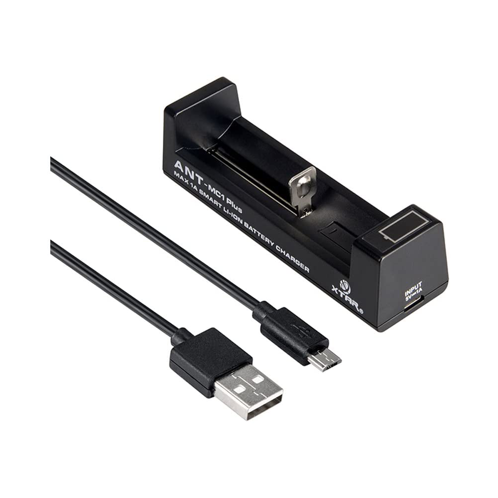 Xtar MC1 Plus ANT Portable USB Battery Charger Set for Li-ion Batteries